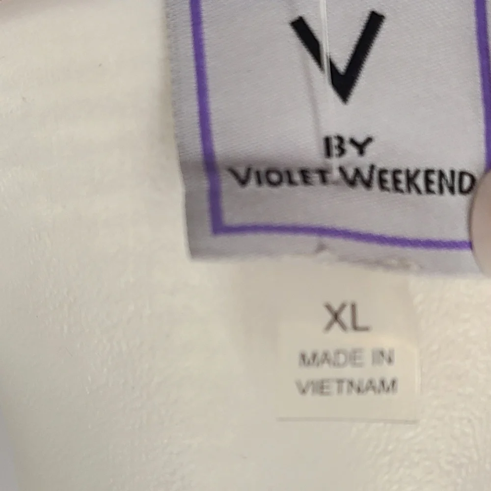 V by Violet Weekend Pale Pink Dress New With Tags size XL - Picture 8 of 8